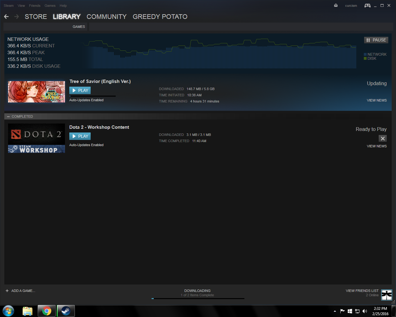 My Tree Of Savior Launcher In Steam Started Updating. Am I The.