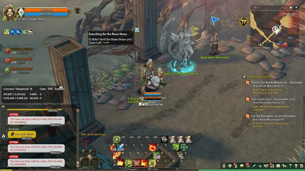 [Rune caster pre-quest] Spoil - edited - Wizard - Tree of Savior Forum