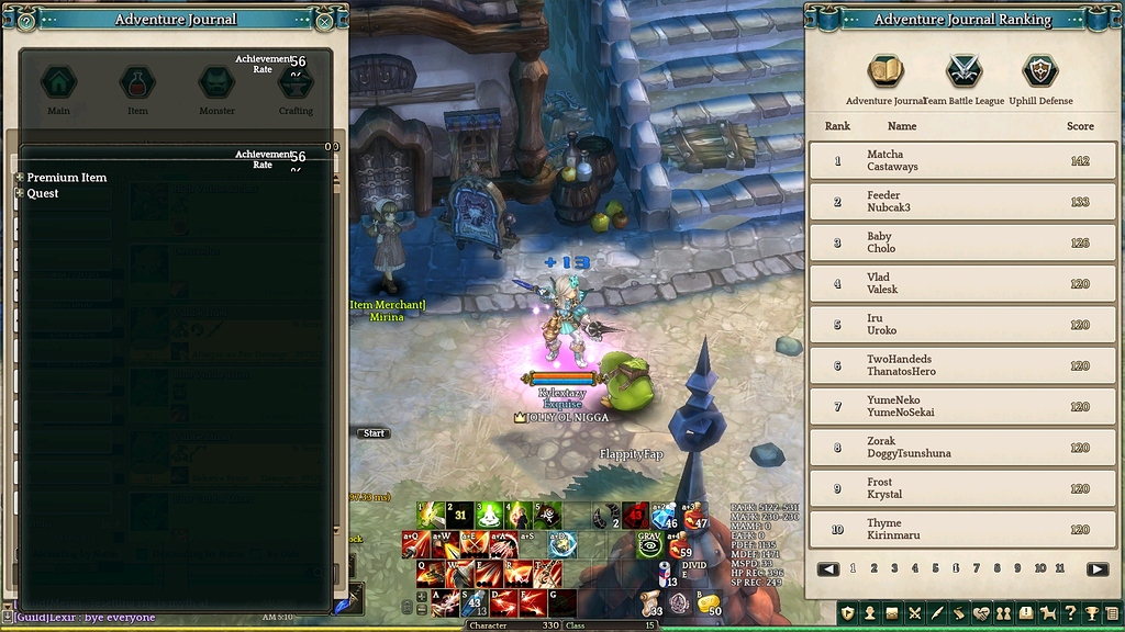 Adventure Journal Bug Game Content Tree Of Savior Forum