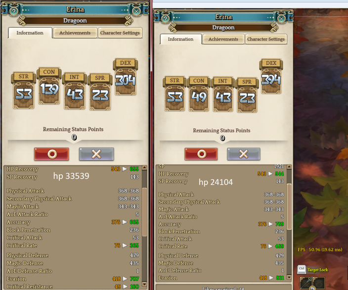 Stats For Sw3 Cata3 Dragoon2 For Pvp Swordsman Tree Of Savior Forum
