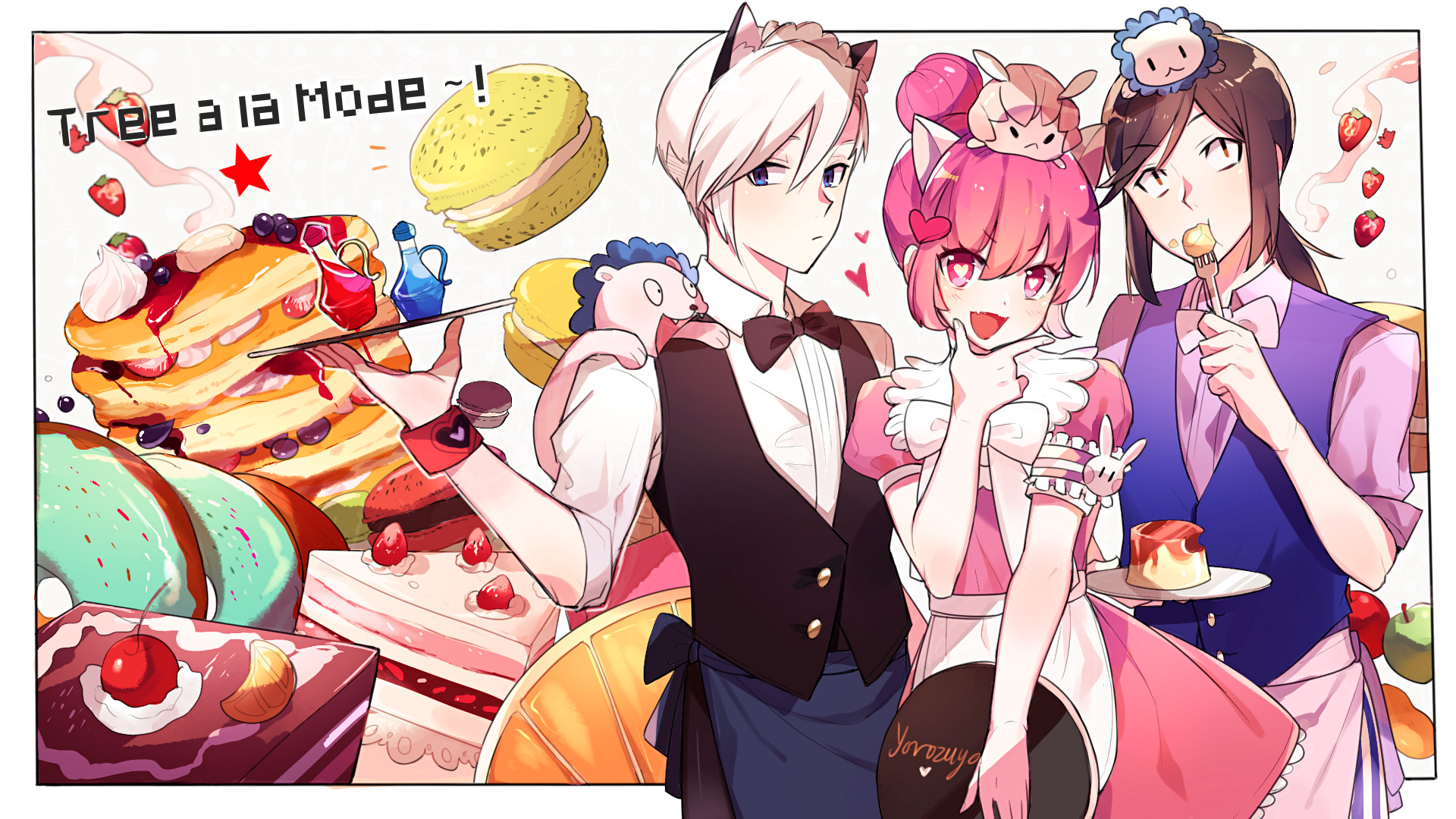 Anime Maid Cafe Near Me Wallpaper