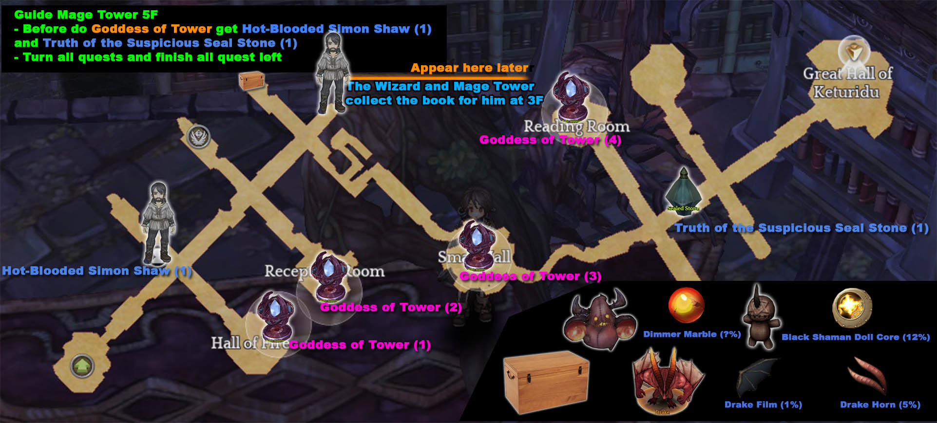 wow mage tower 9.1 5