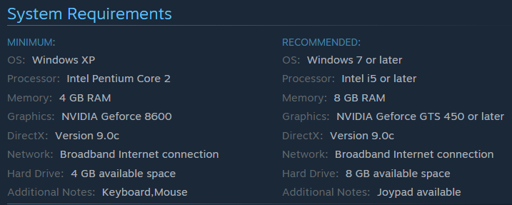 Vista X64 Requirements