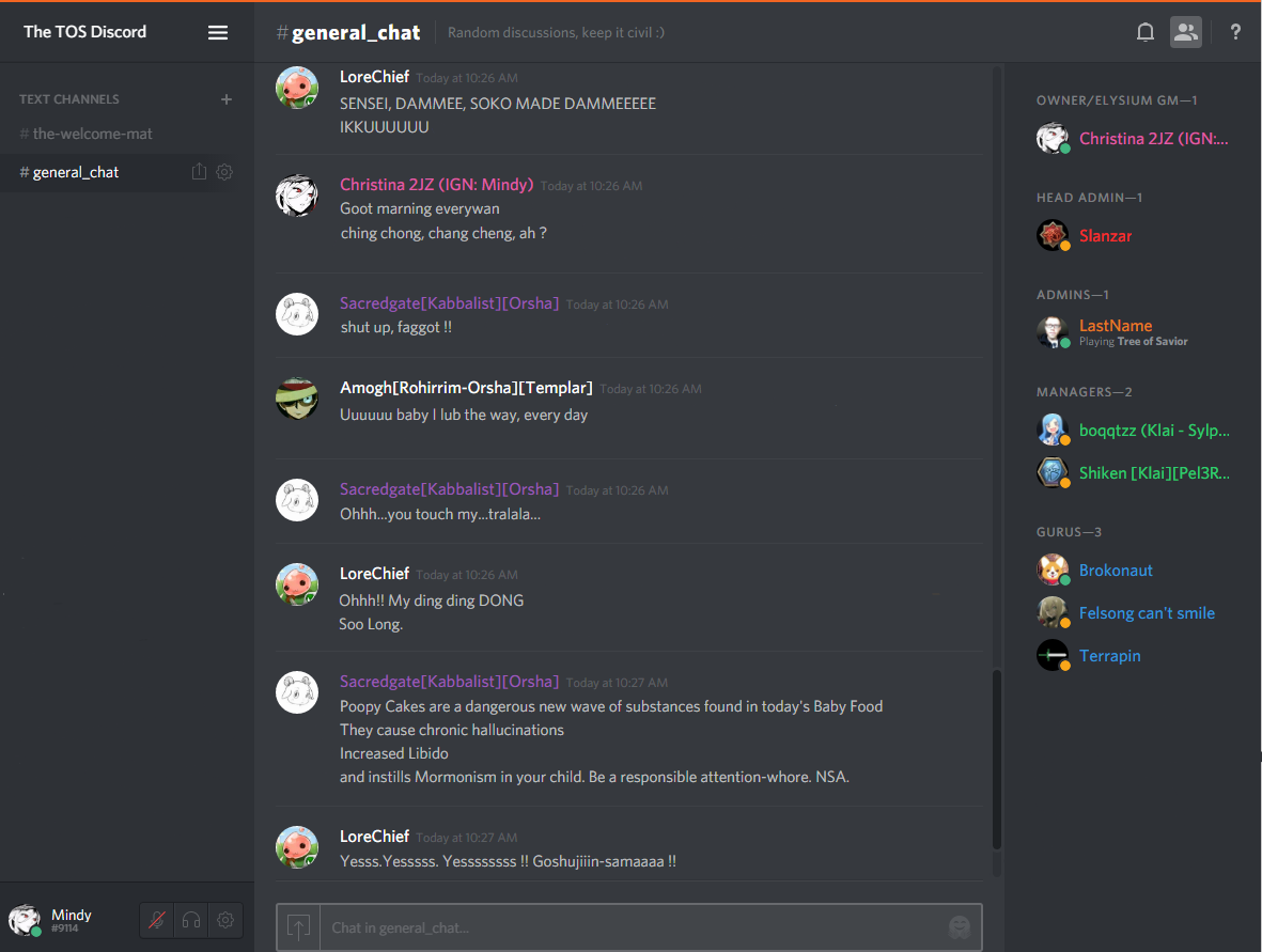 [Discord Community] The TOS Discord (All Servers) 2.0 - General ...