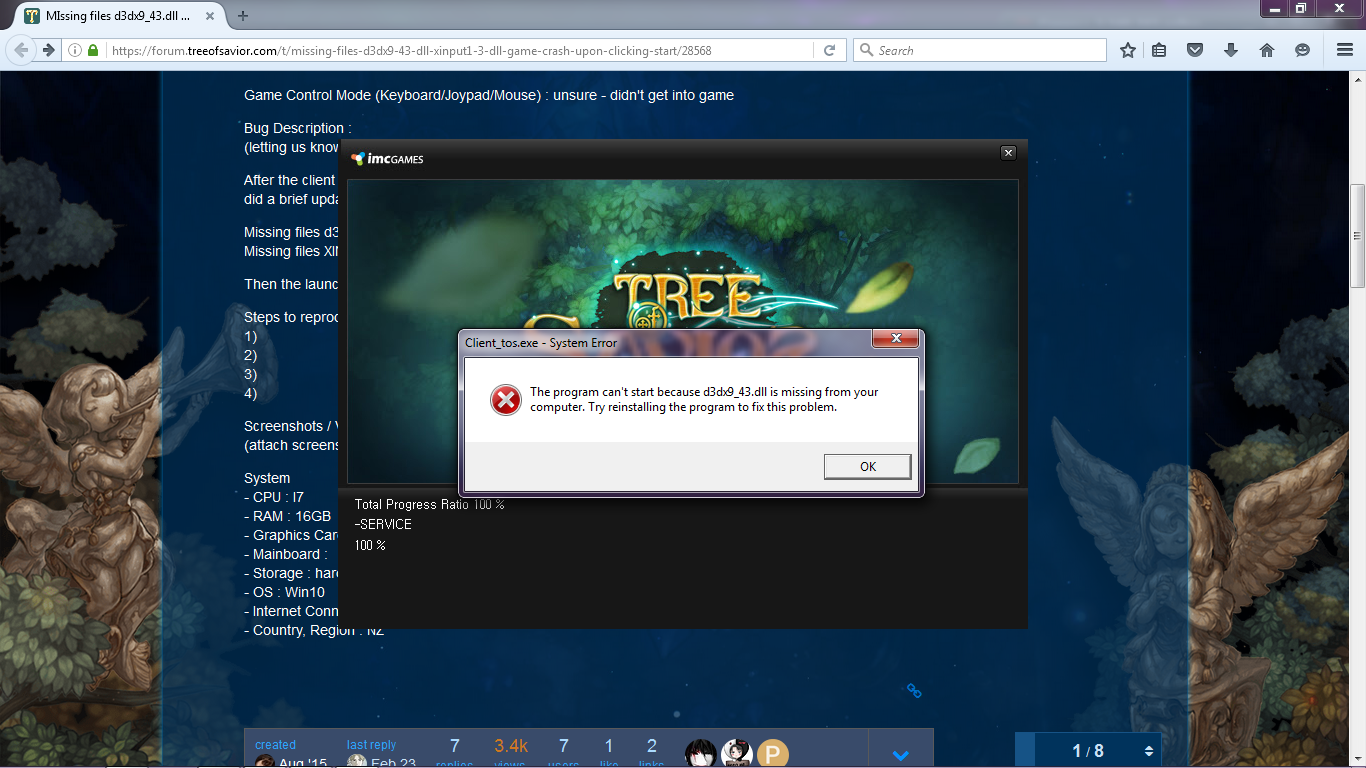 xinput1 3 dll missing windows 7 free download 64 bit