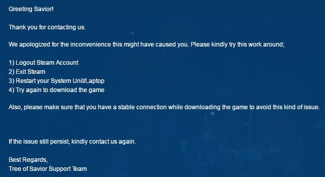 steam connection timeout