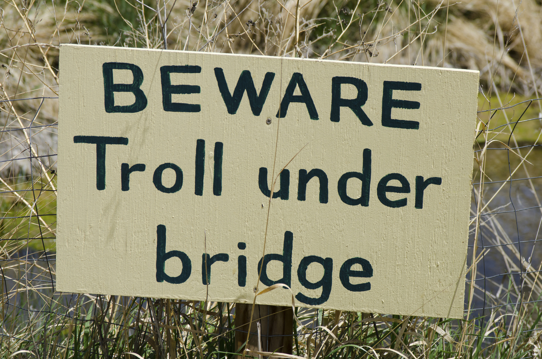 They break. Beware of the troll. Troll Bridge sign. Beware troll sign. Осторожно Тролли знак.